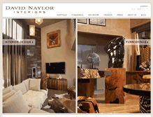 Tablet Screenshot of davidnaylorinteriors.com